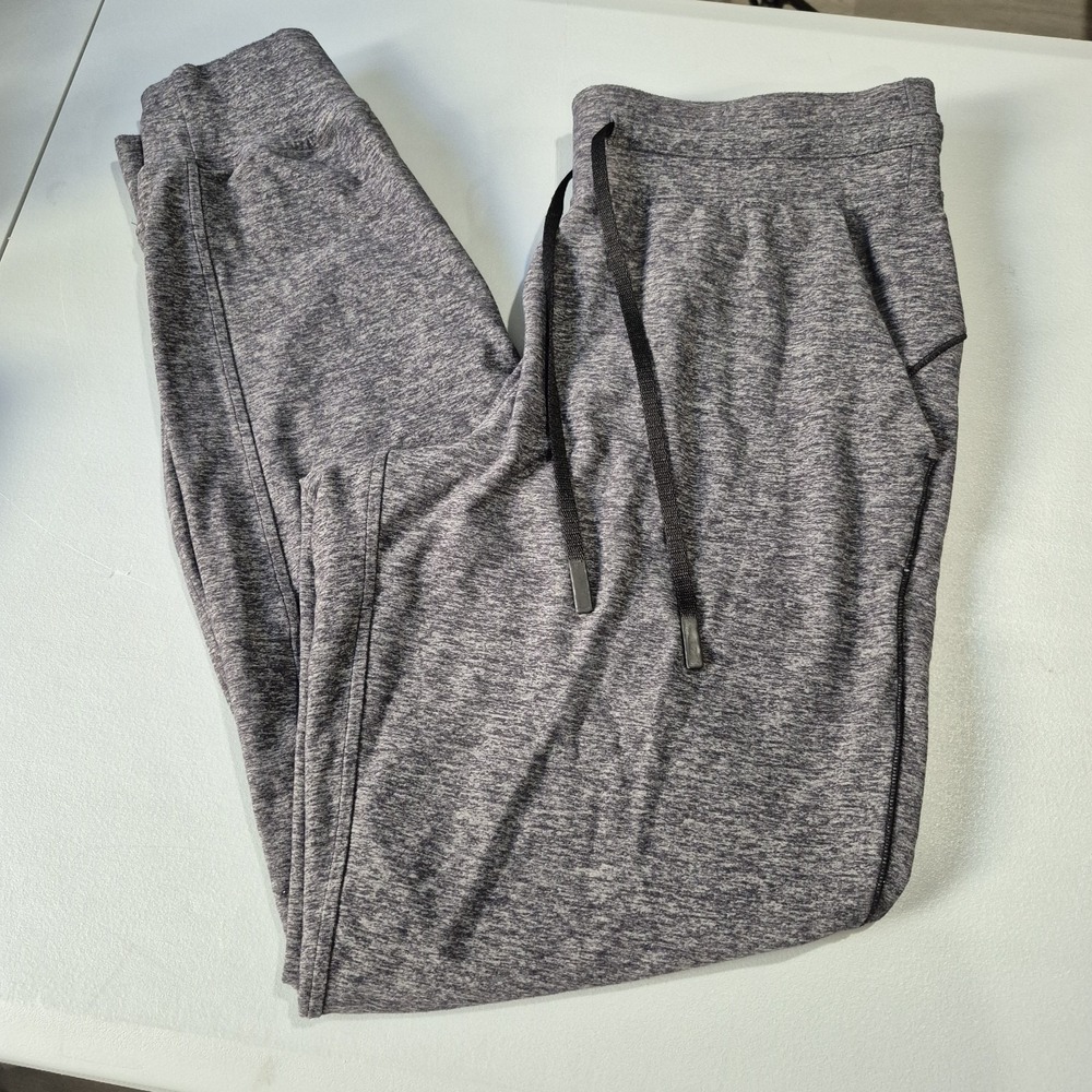 Lululemon Jogger Pants Womens 10 Gray Heathered Ready to Rulu 29" Soft Lounge